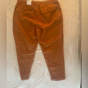 Old Navy high waited linen blend tapered pants